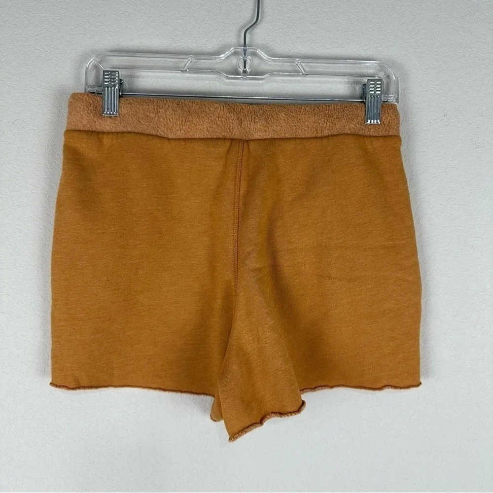 Intimately Free People Tan Brown Kelly Lounge Sweat Shorts Size Small